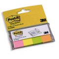 Бумага для маркировки страниц Post-it (20х38мм, 4 неоновых цвета)